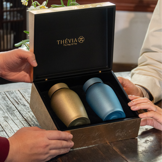 Set quà Tiểu Thanh - Oolong Thanh Vũ -  2 lon x 80 gram