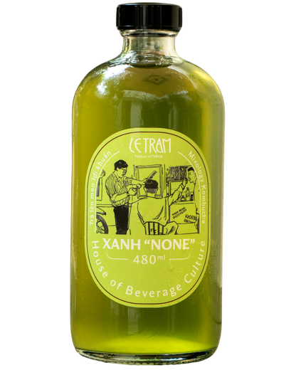 Kombucha XANH "NONE" - size L 480ml