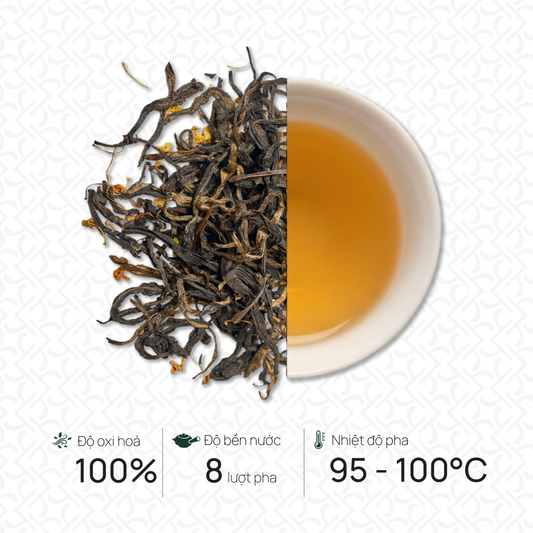 Hồng Mật Quế Phong - Hộp 12 Gói x 5g