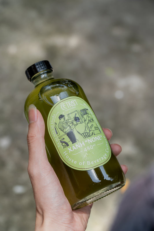 Kombucha XANH "NONE" - size L 480ml
