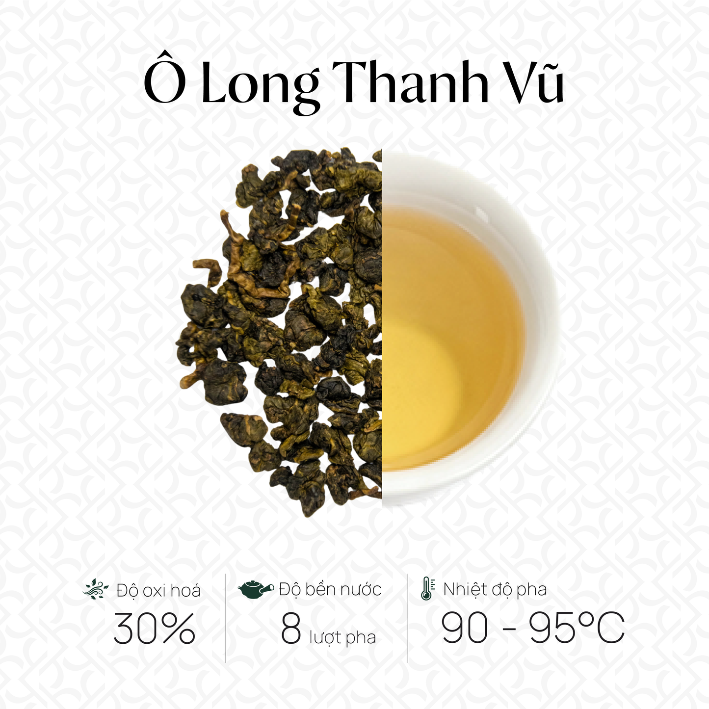 Ô Long Thanh Vũ - Trà Ô Long Pha Ấm - 96g