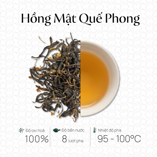 Hồng Mật Quế Phong - Hồng Trà Pha Ấm - 60g