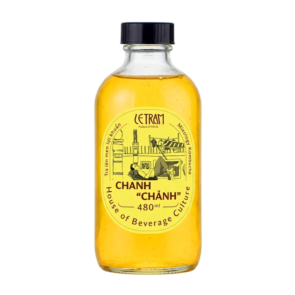 Kombucha Chanh "Chảnh" - Size L 480ml